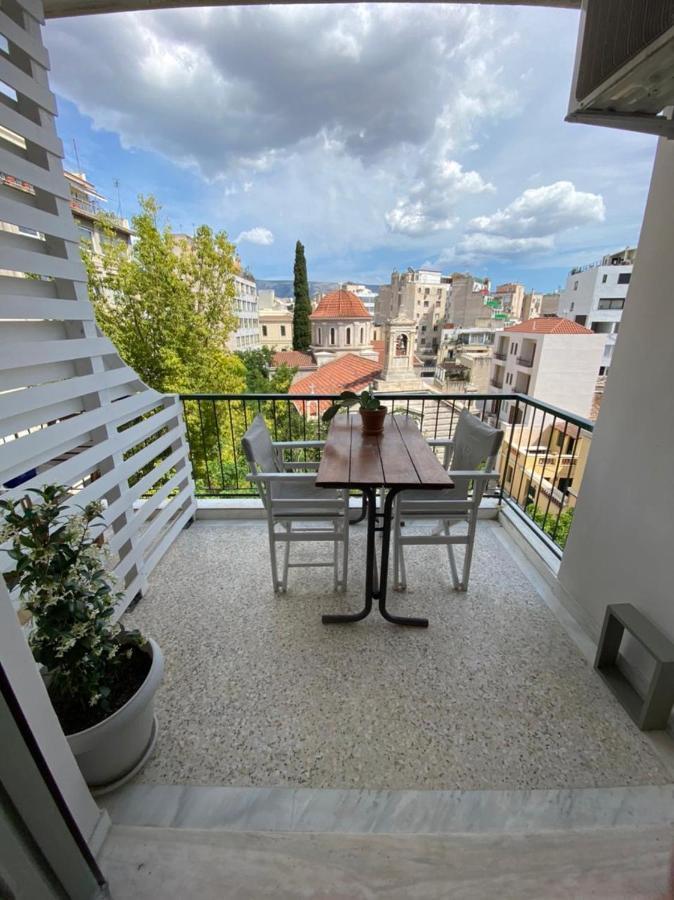 Mosaics Aprtm In Monastiraki With Acropolis View Apartment เอเธนส์ ภายนอก รูปภาพ