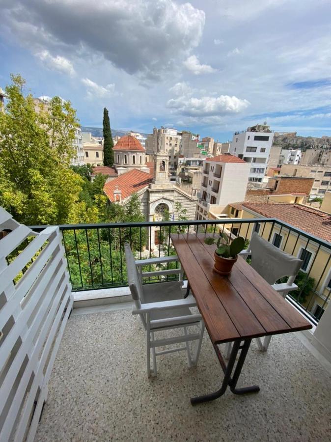 Mosaics Aprtm In Monastiraki With Acropolis View Apartment เอเธนส์ ภายนอก รูปภาพ